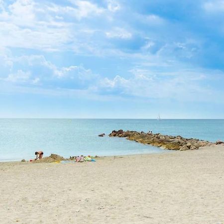 Appart 5P Terrasse Sud Vue Mer, Acces Direct Plage Frontignan Esterno foto
