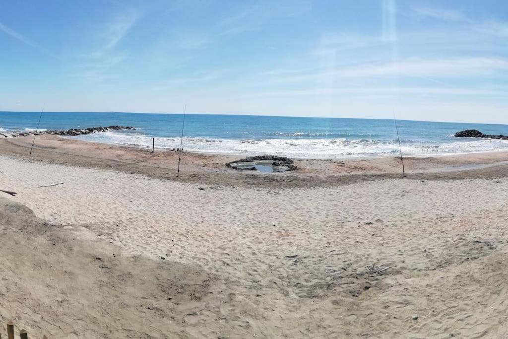 Appart 5P Terrasse Sud Vue Mer, Acces Direct Plage Frontignan Esterno foto